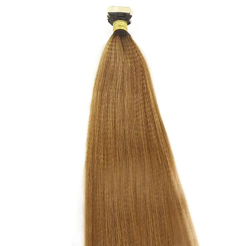 #1B/30 Yaki Tape HBL Hair Extensions Tape Extensions