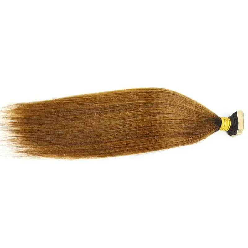 #1B/30 Yaki Tape HBL Hair Extensions Tape Extensions
