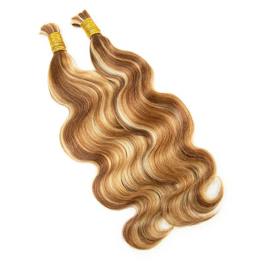 #27/#30/#613 Mix Color Blend Body Wave Bulk Hair HBL Hair Extensions