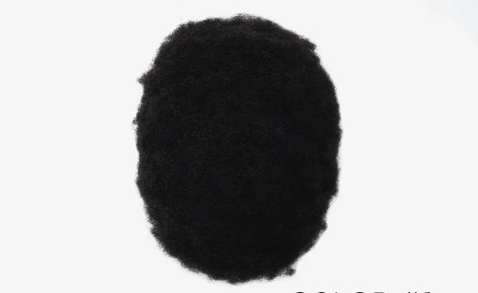 African American Male Hair Unit HBL Hair Extensions Male hair unit