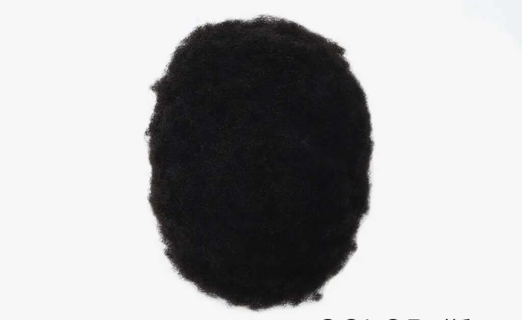 African American Male Hair Unit HBL Hair Extensions Male hair unit