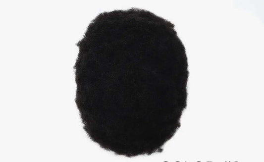 African American Male Hair Unit HBL Hair Extensions Male hair unit