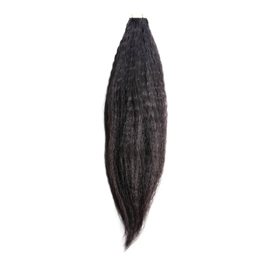 Burmese Kinky Straight Tape in - HBL Hair Extensions