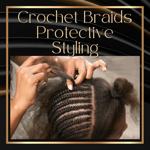 Crochet Braids: Protective Styling with Custom Parting Options HBL Hair Extensions Hair Service, Crochet Braids