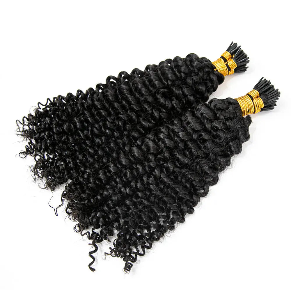 Deep Curly I Tip HBL Hair Extensions