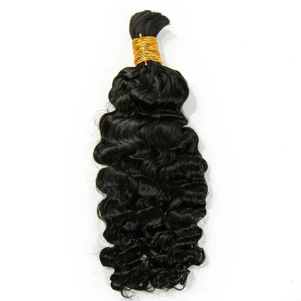 Deep Wave Bulk Hair HBL Hair Extensions Bulk Hiar
