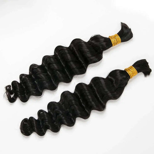 Deep Wave Bulk Human Hair HBL Hair Extensions Bulk Hiar