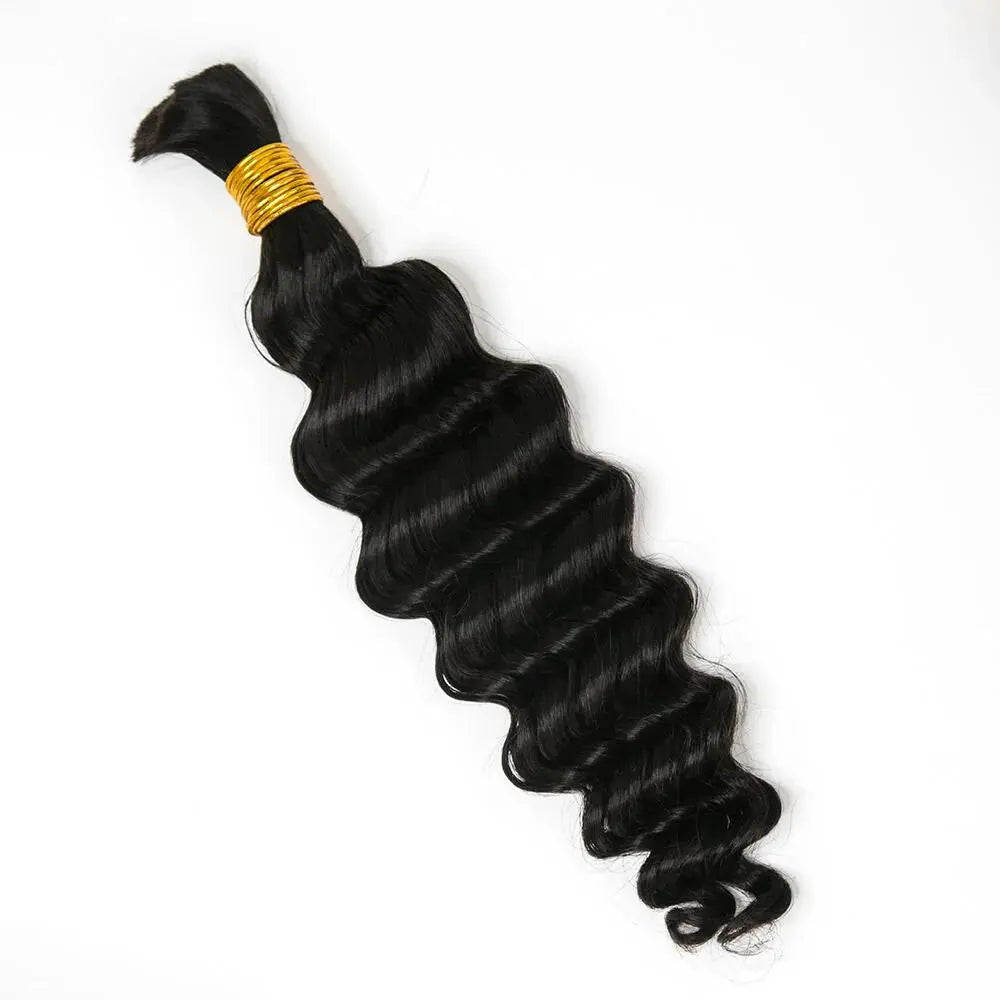 Deep Wave Bulk Human Hair HBL Hair Extensions Bulk Hiar
