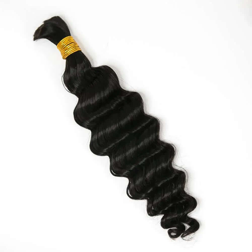 Deep Wave Bulk Human Hair HBL Hair Extensions Bulk Hiar