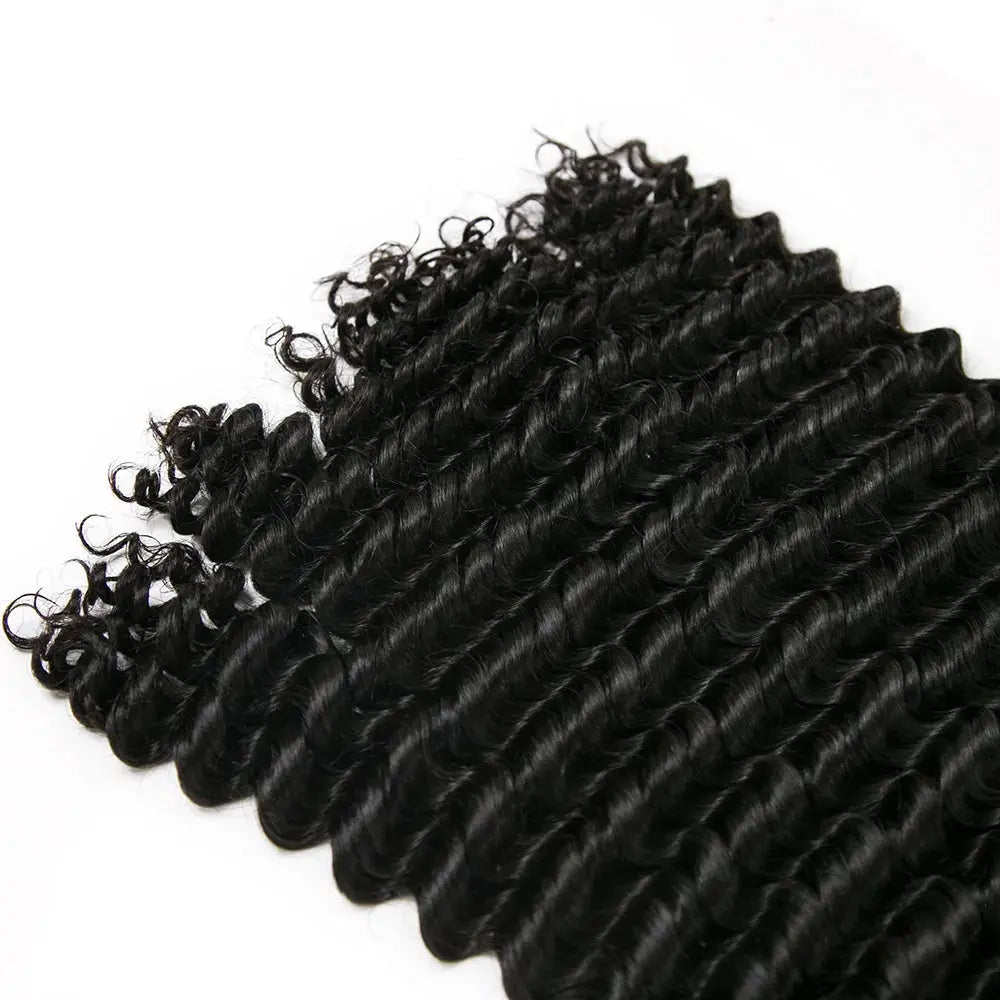 Double Drawn Spanish Curl Bulk Hair HBL Hair Extensions Bulk Hiar
