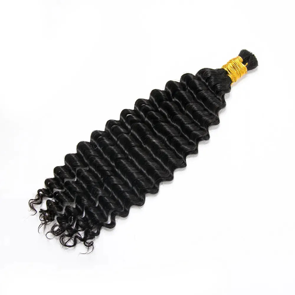 Double Drawn Spanish Curl Bulk Hair HBL Hair Extensions Bulk Hiar