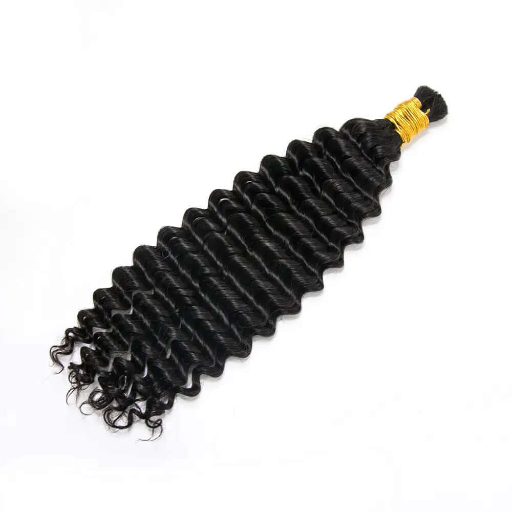 Double Drawn Spanish Curl Bulk Hair HBL Hair Extensions Bulk Hiar