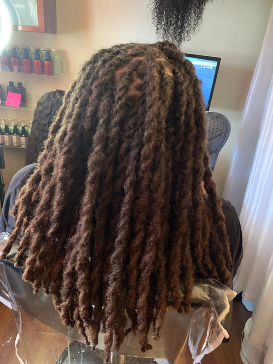 Dreadlock Maintenance & Styling: Rejuvenation & Retwist or Two-Strand Twist HBL Hair Extensions Hair Service