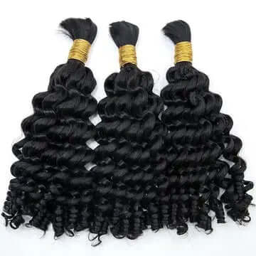 Loose Curl Bulk Hair HBL Hair Extensions Bulk Hiar