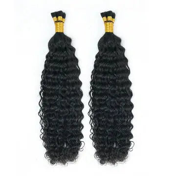 Lux Double Drawn Bulk Pre-Divided Water Wave HBL Hair Extensions Bulk Hiar