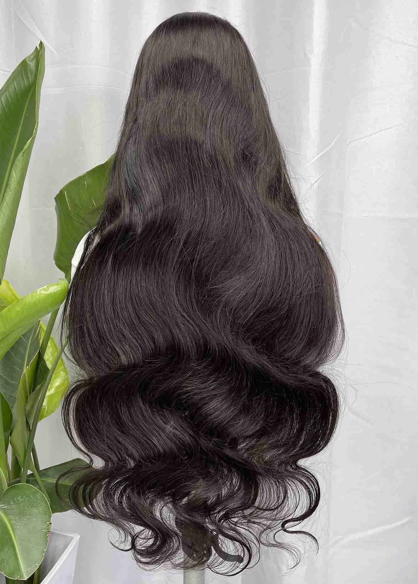 Lux Goddess Burmese Body Wave HD Lace Frontal Wig HBL Hair Extensions Wig