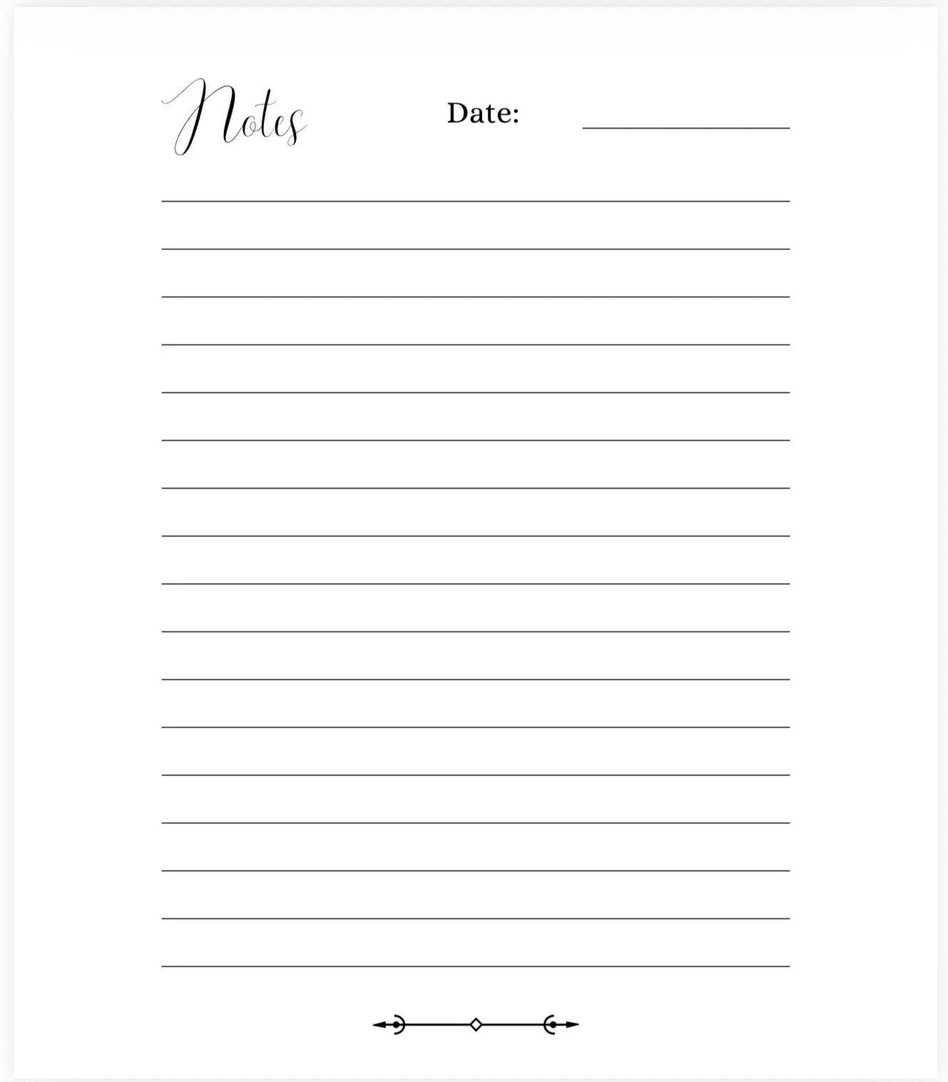 Monthly Planner HBL Hair Extensions Digital Download