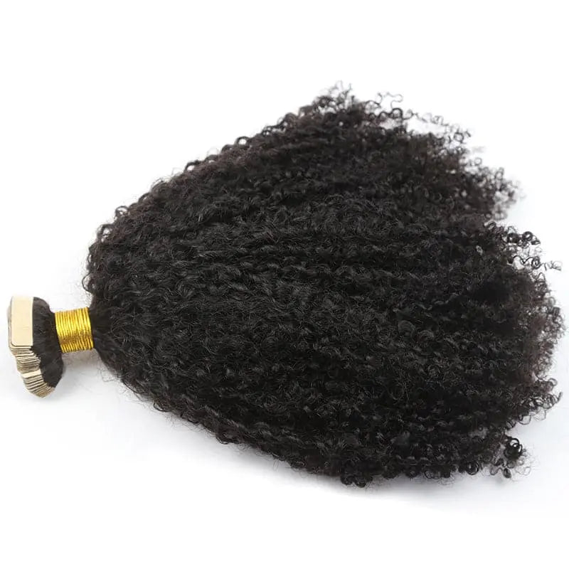 Multi Texture Kinky Curly Tape in HBL Hair Extensions