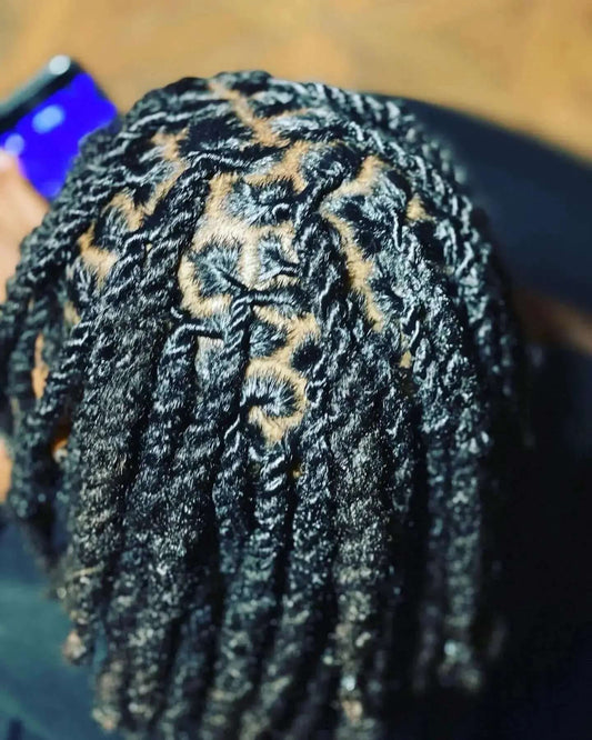 Natural Hair Two-Strand Twist with Olaplex Wash HBL Hair Extensions Hair Service