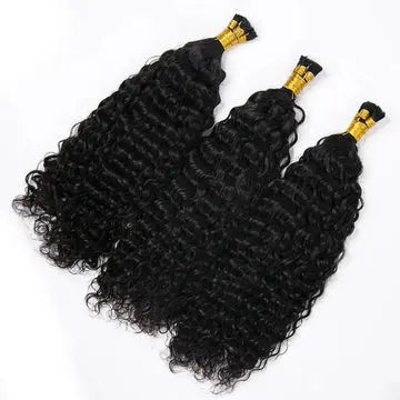 Pre-Divided Water Wave Bulk Hair HBL Hair Extensions Bulk Hiar
