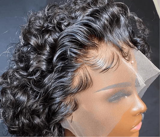 Short Pixie Wig HBL Hair Extensions Wig