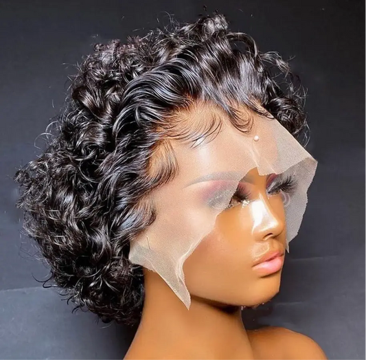 Short Pixie Wig HBL Hair Extensions Wig