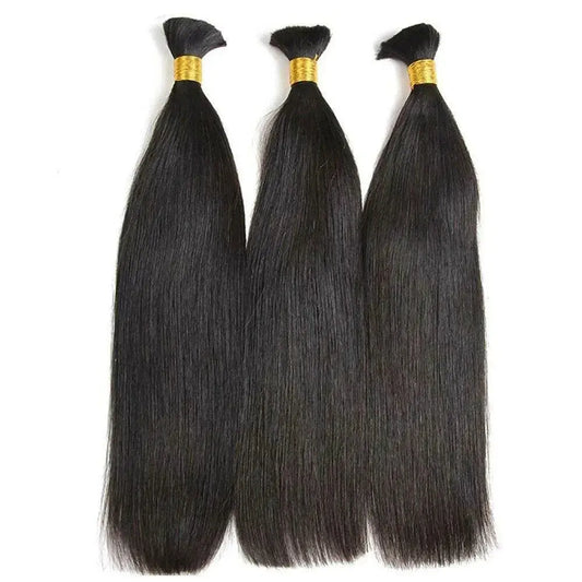 Silky straight Bulk Hair HBL Hair Extensions Bulk Hiar
