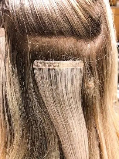 Tape-In Extension Refresh: Removal & New Installation HBL Hair Extensions Hair Service