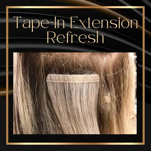 Tape-In Extension Refresh: Removal & New Installation HBL Hair Extensions Hair Service, Tape Extensions