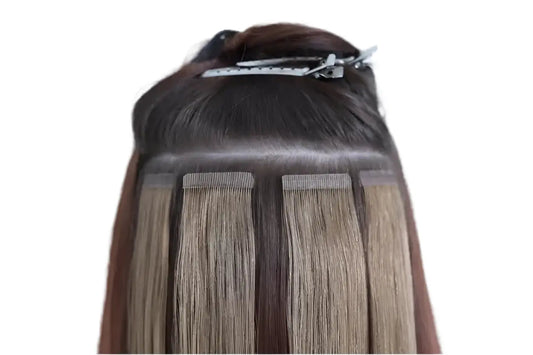 Tape-In Extension: Full or Partial Installation HBL Hair Extensions Hair Service