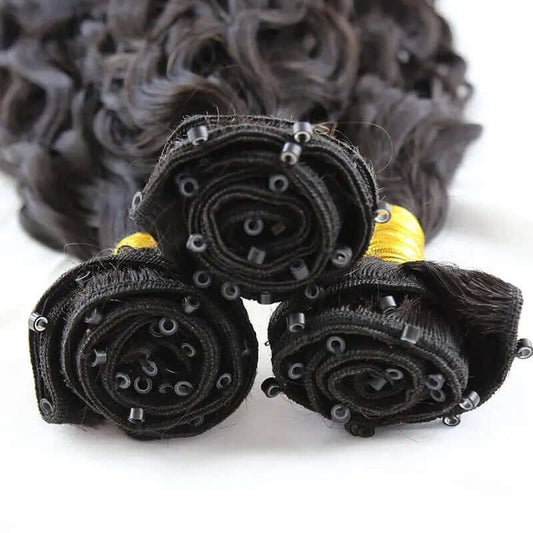 Water Wave Micro Weft Hair Extensions HBL Hair Extensions