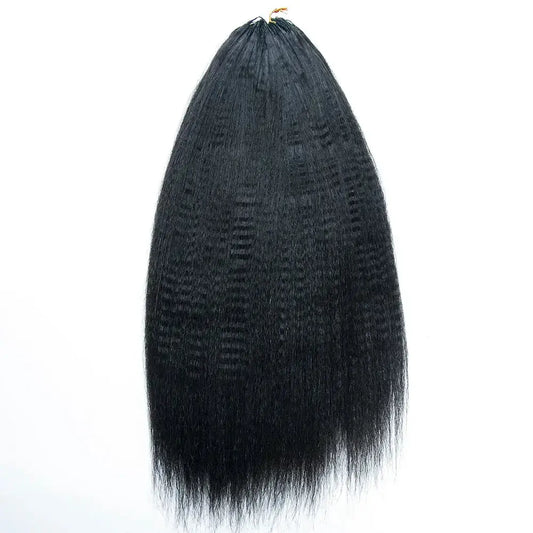 Yaki Straight Crochet Human Hair HBL Hair Extensions Crochet