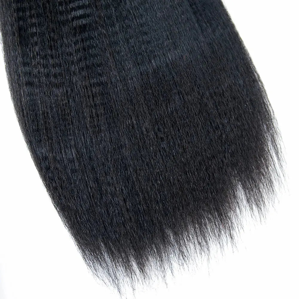 Yaki Straight Crochet Human Hair HBL Hair Extensions Crochet