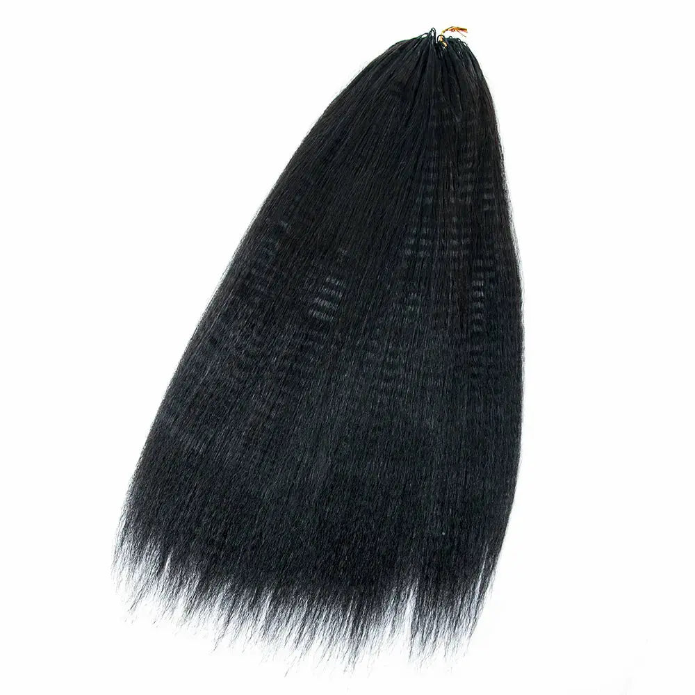Yaki Straight Crochet Human Hair HBL Hair Extensions Crochet