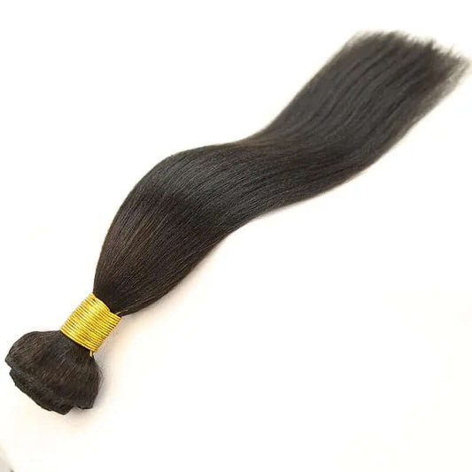 Yaki Straight Micro Weft Hair Extensions HBL Hair Extensions