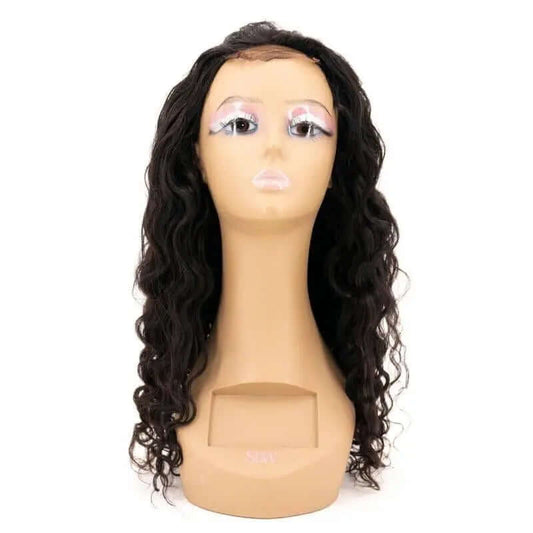 Beach Wave 4x4 Transparent Closure Wig HBL Hair Extensions