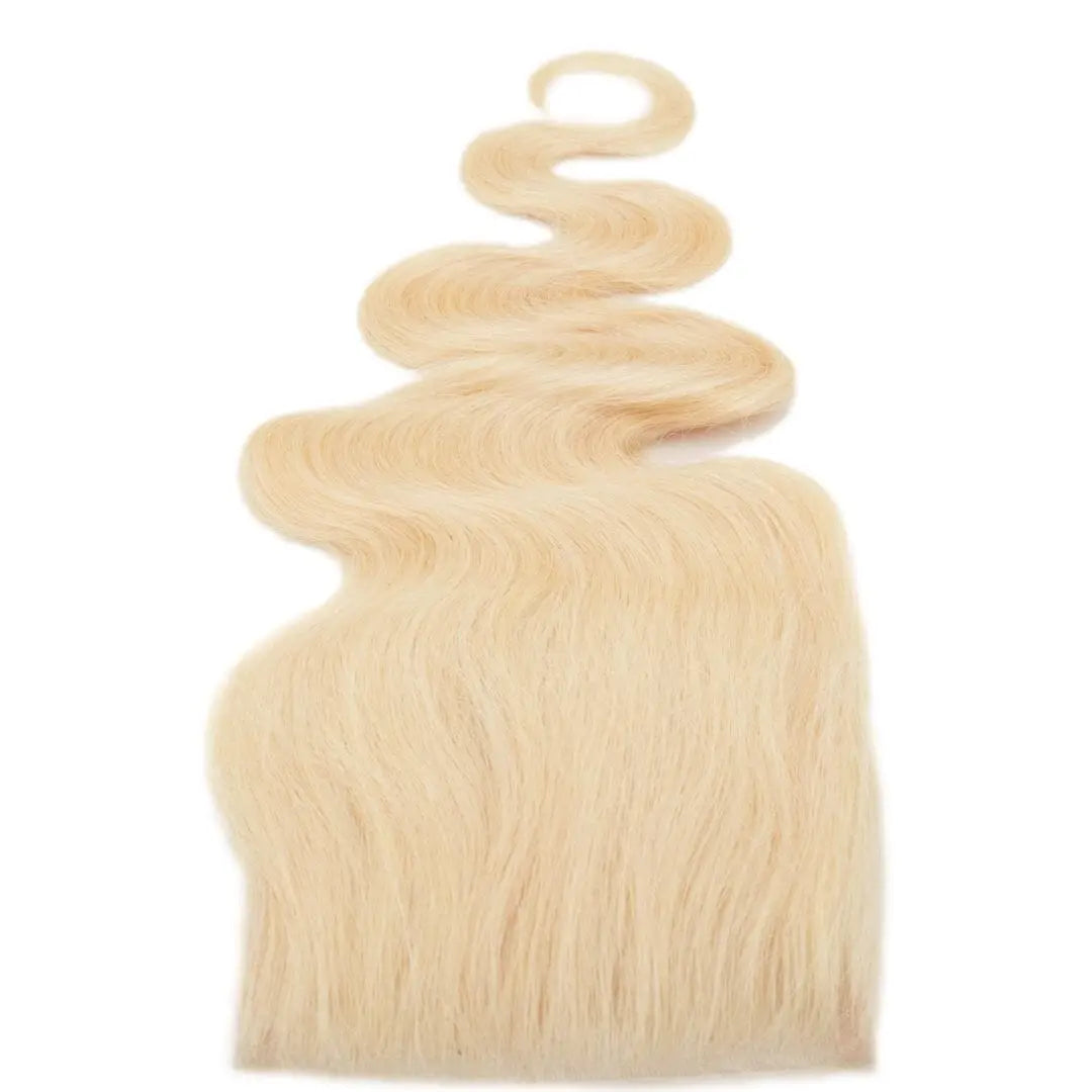 Blonde Body Wave 4x4 Transparent Closure HBL Hair Extensions