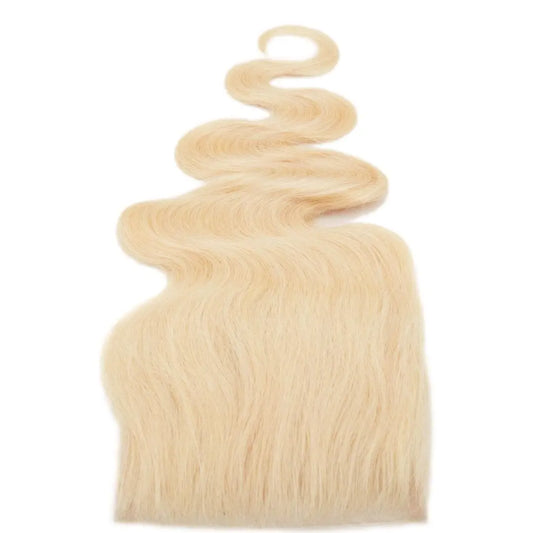 Blonde Body Wave 4x4 Transparent Closure HBL Hair Extensions