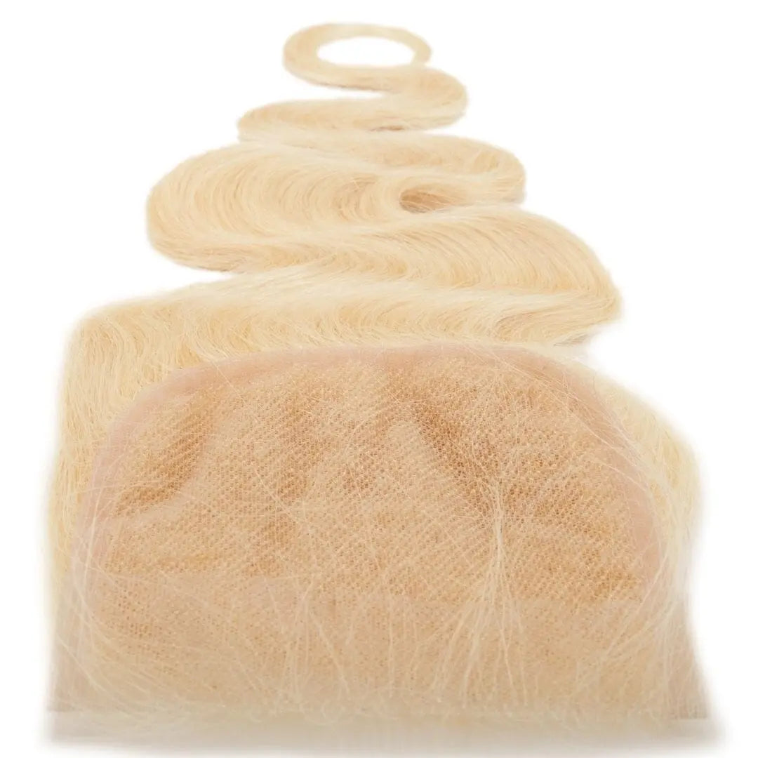 Blonde Body Wave 4x4 Transparent Closure HBL Hair Extensions