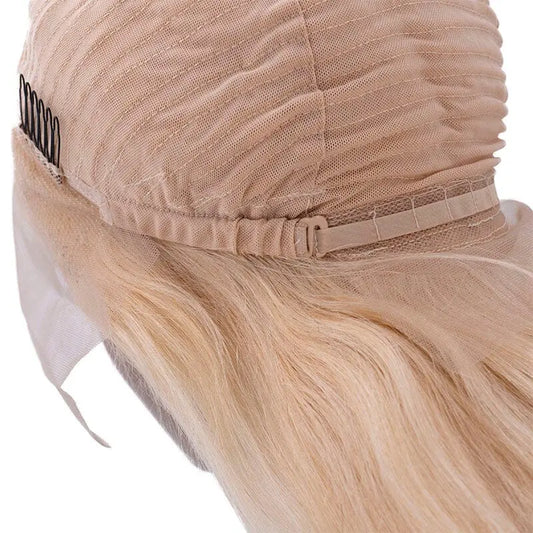 Blonde Straight 13x4 Transparent Lace Front Wig HBL Hair Extensions