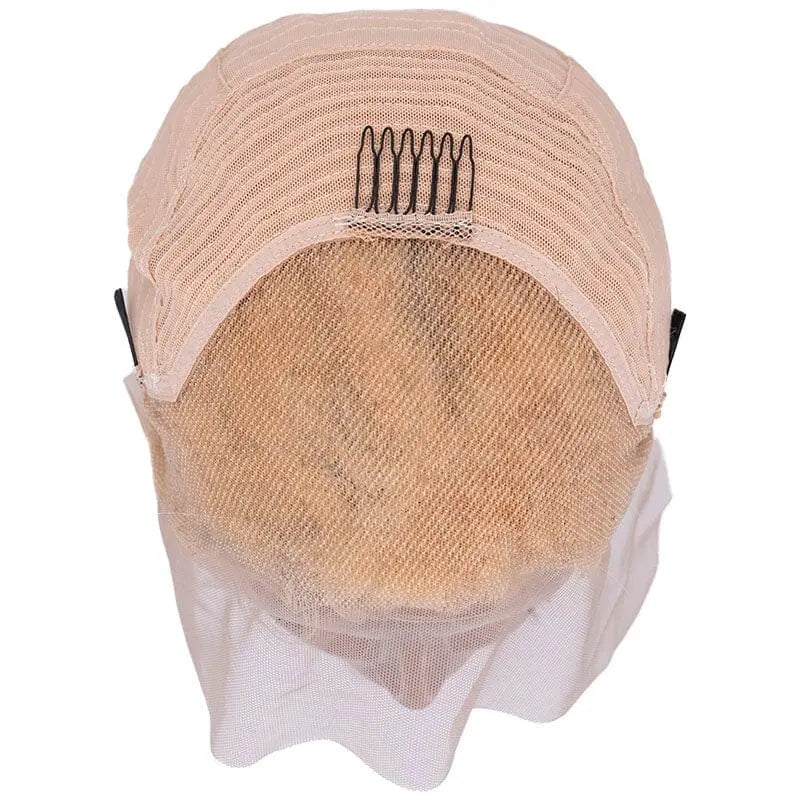 Blonde Straight 13x4 Transparent Lace Front Wig HBL Hair Extensions