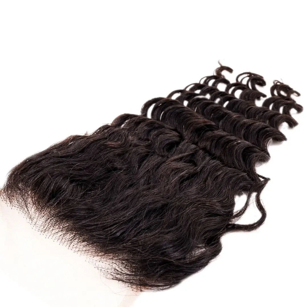 Brazilian Deep Wave 4x4 Closure HBL Hair Extensions