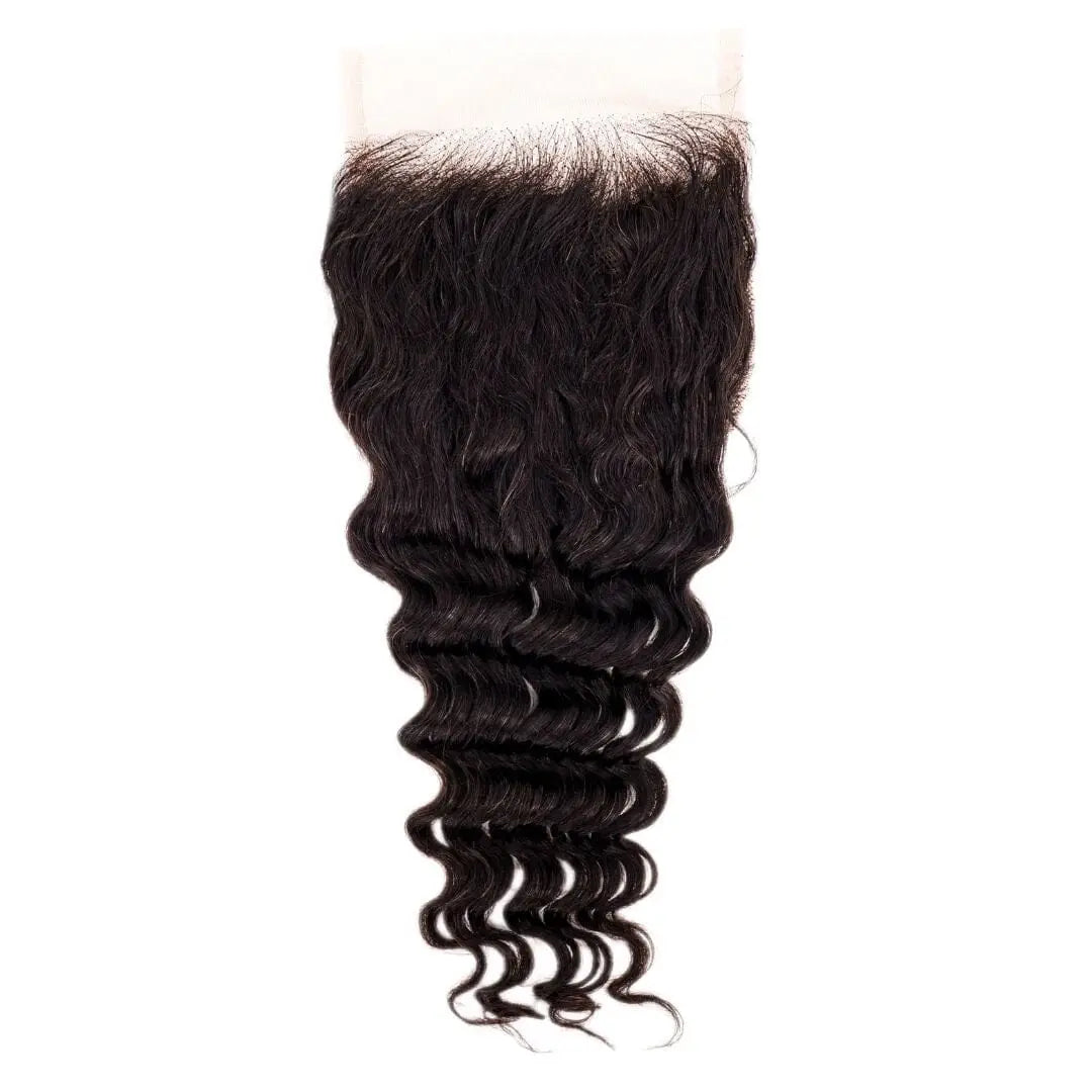Brazilian Deep Wave 4x4 Closure HBL Hair Extensions