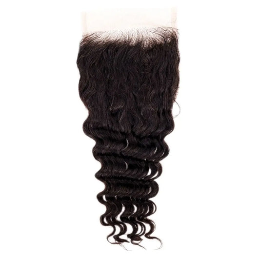 Brazilian Deep Wave 4x4 Closure HBL Hair Extensions