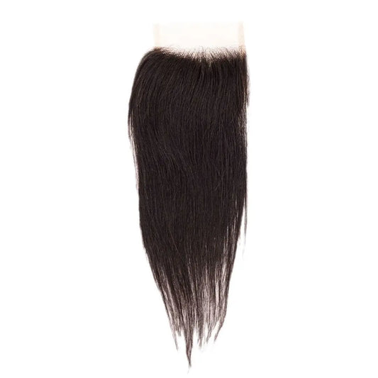 Brazilian Silky Straight 4x4 Transparent Closure - HBL Hair Extensions