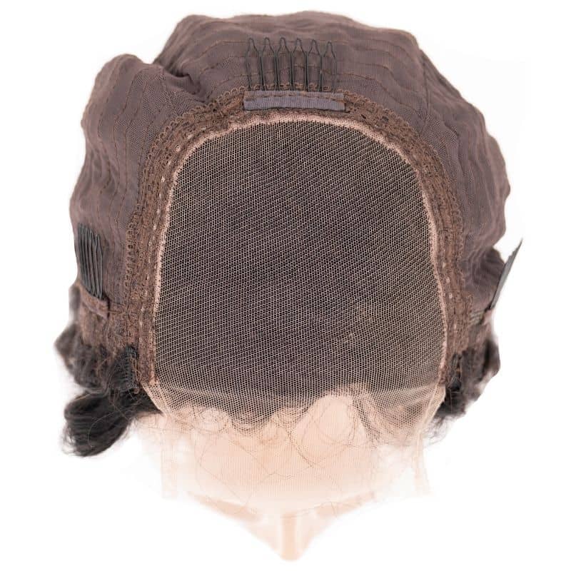 Deep Wave 4x4 Transparent Closure Wig HBL Hair Extensions