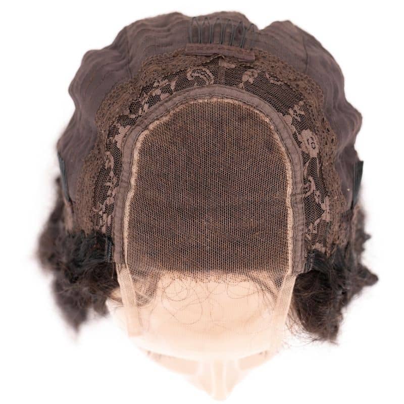 Kinky Curly 4x4 Transparent Closure Wig HBL Hair Extensions