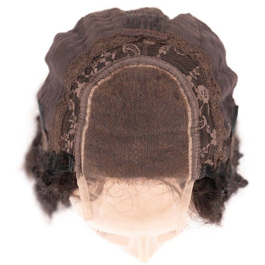 Kinky Curly 4x4 Transparent Closure Wig HBL Hair Extensions