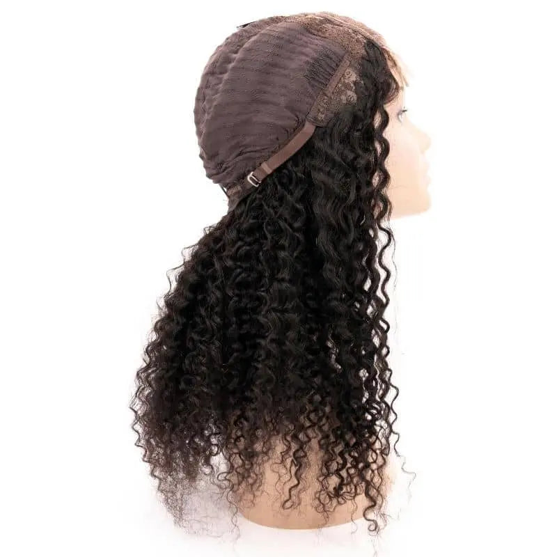 Kinky Curly 4x4 Transparent Closure Wig HBL Hair Extensions