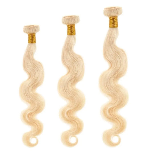 Russian Blonde Body Wave Bundle Deals HBL Hair Extensions